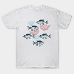 Seabed seamless pattern T-Shirt